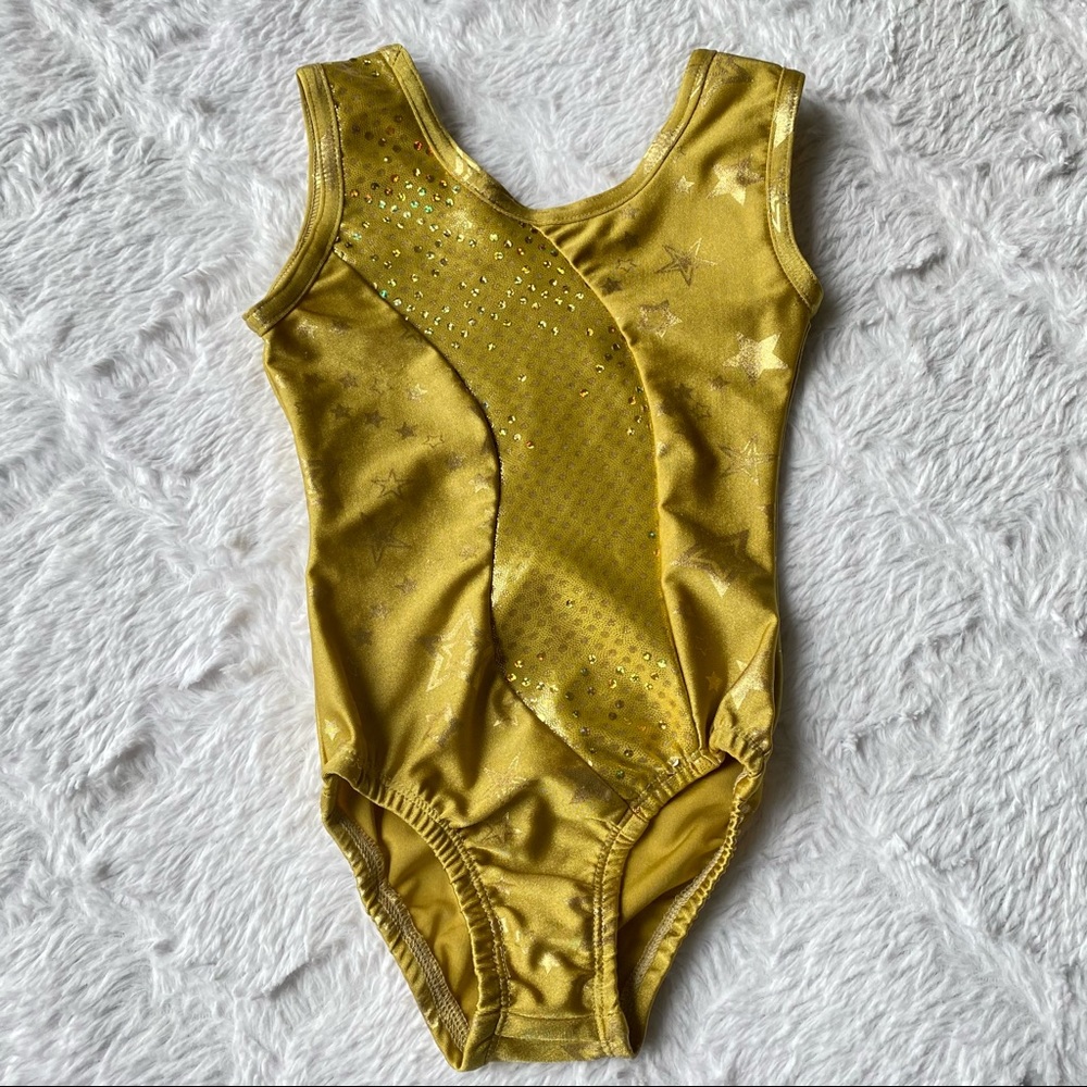 Gold star leotard